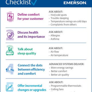 Emerson Contractor Checklist